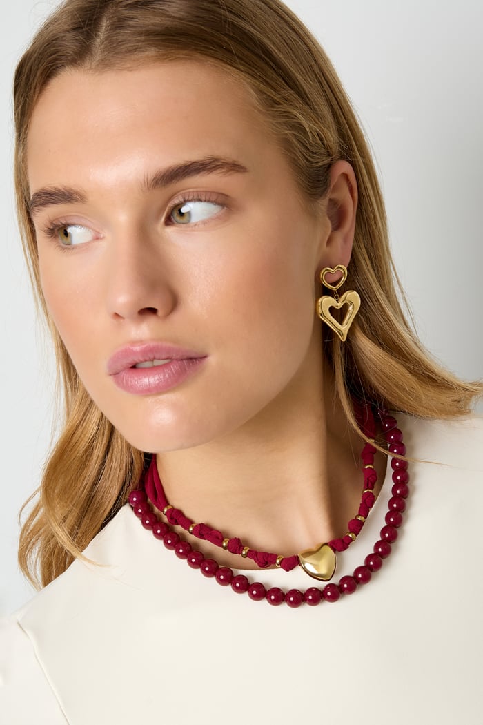 Anhänger halsketten Herz Casual Täglich Einfache Serie frauen schmuck h5Bild2
